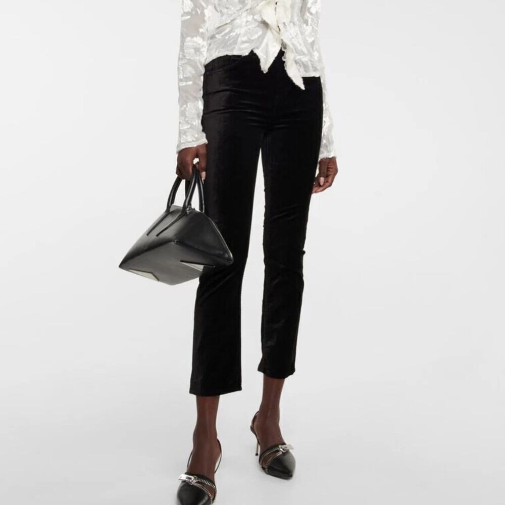 Citizens of Humanity Jolene High Rise Slim Stretch Pants Brown Size 31 NWT